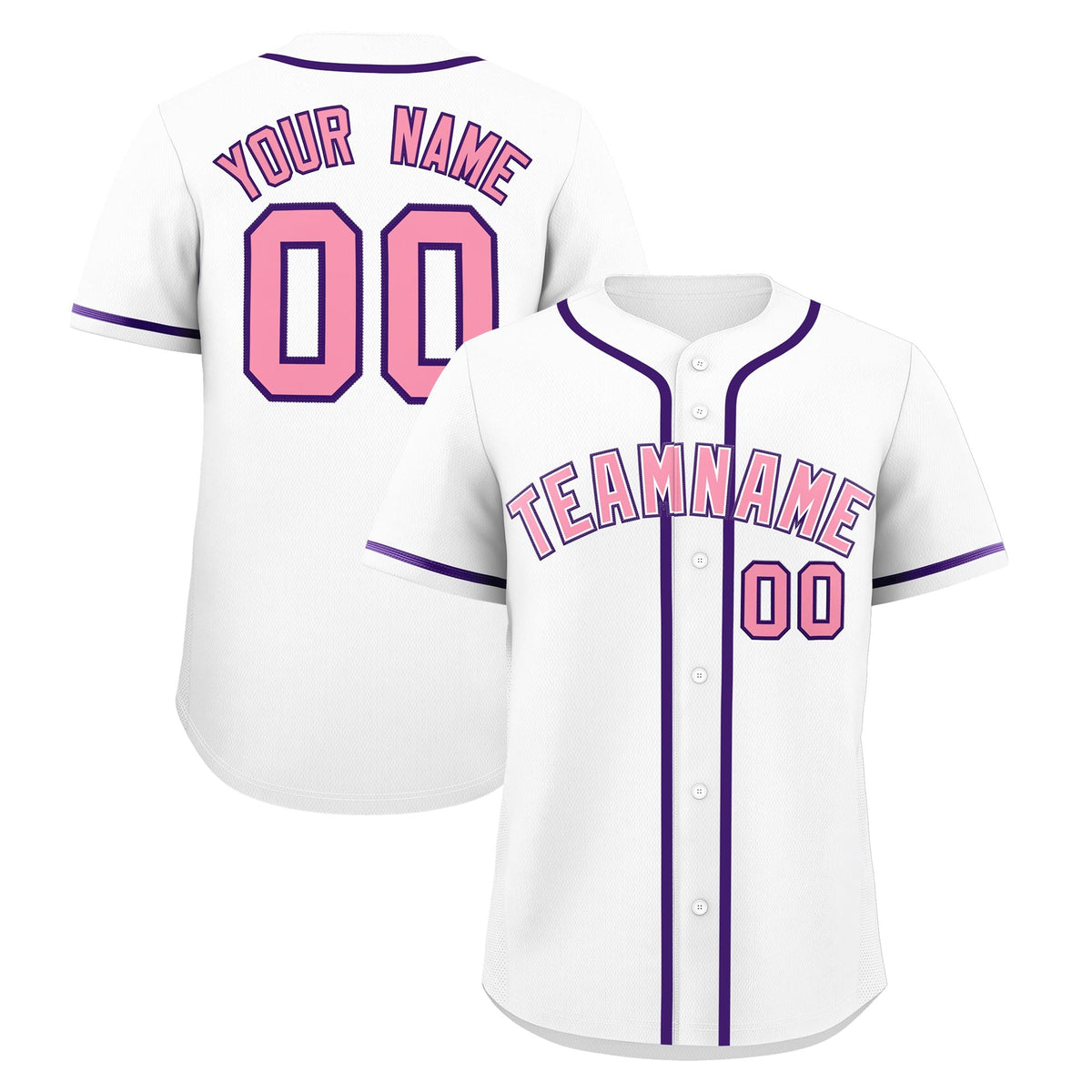 Custom White Classic Style Stitched Sports Uniform Personalized For Teams Lightweight Baseball Jersey| KXKSHOP