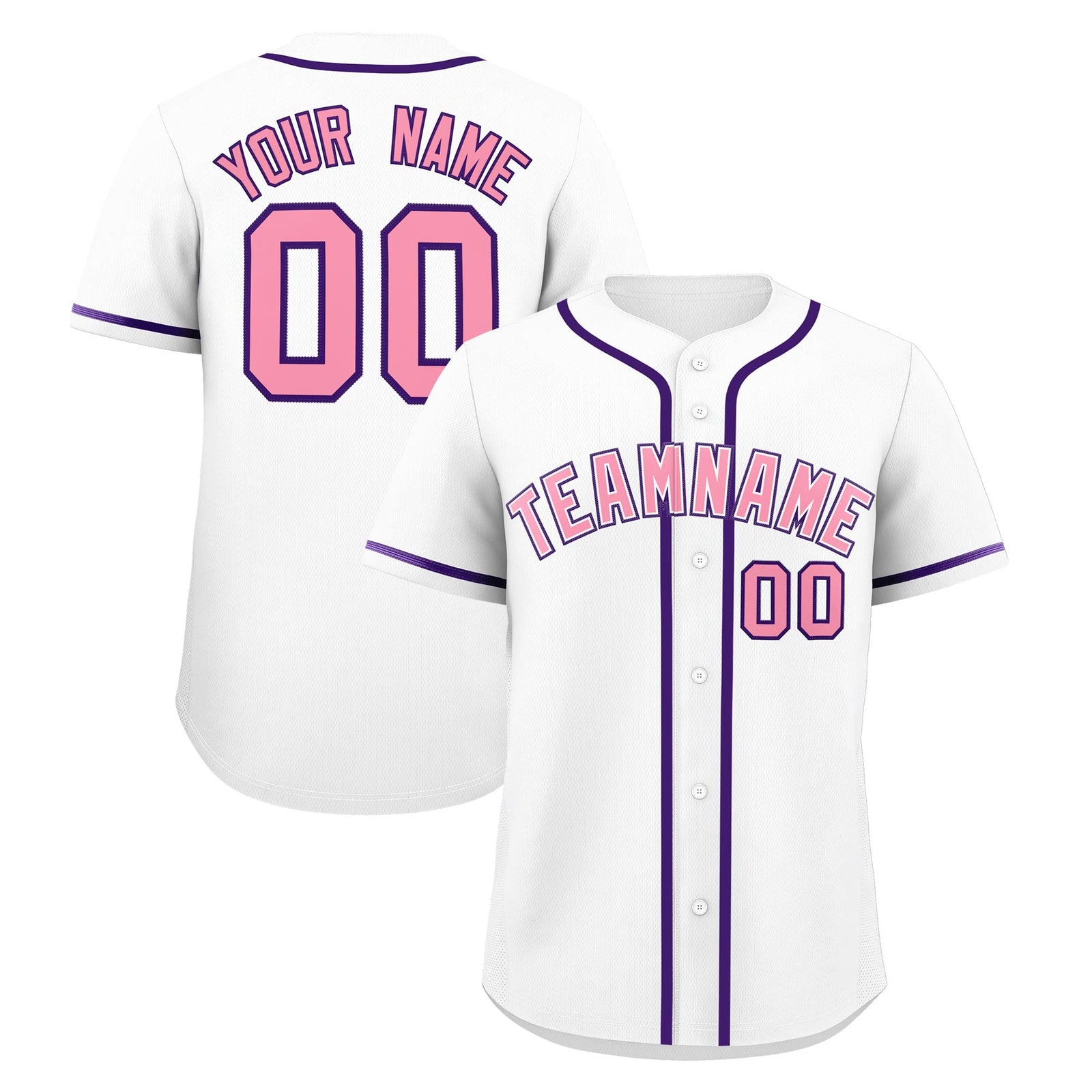 Custom White Classic Style Stitched Sports Uniform Personalized For Teams Lightweight Baseball Jersey| KXKSHOP