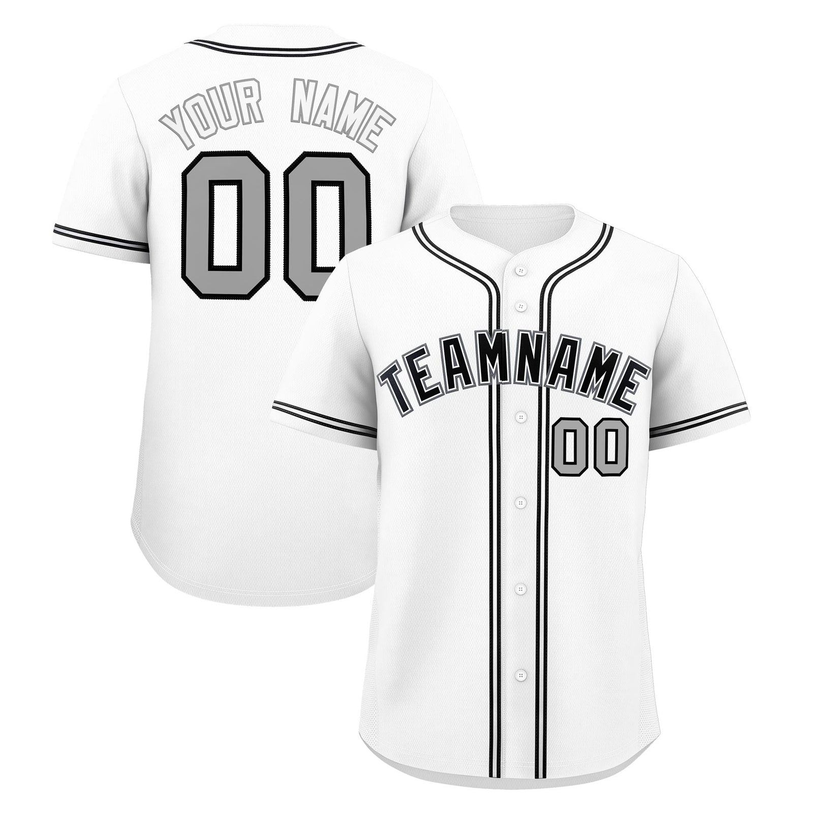 Custom White Classic Style Stitched Sports Uniform Personalized For Teams Quick Dry Baseball Jersey| KXKSHOP