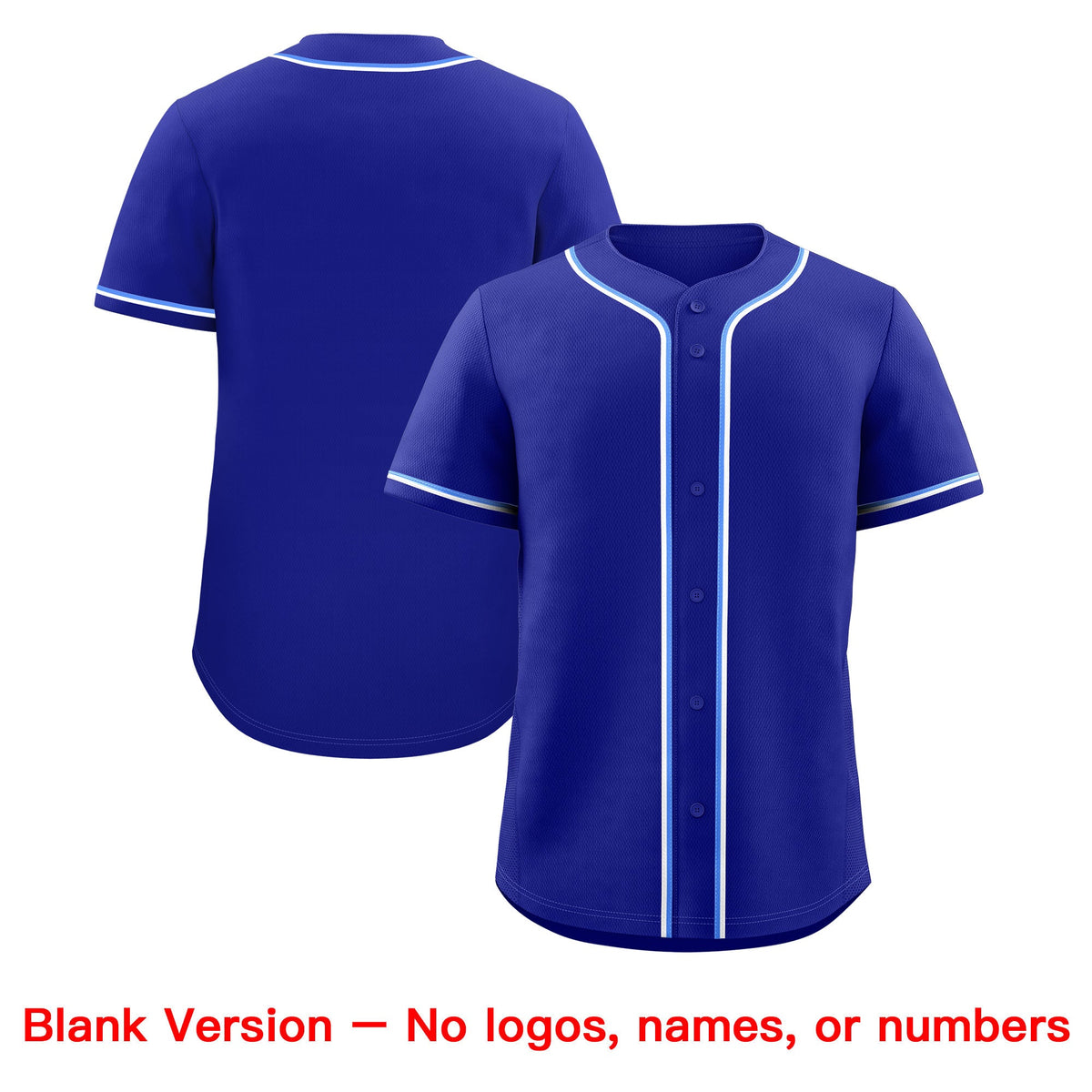 Custom Royal Classic Style Stitched Sports Uniform Personalized For Teams Quick Dry Baseball Jersey| KXKSHOP