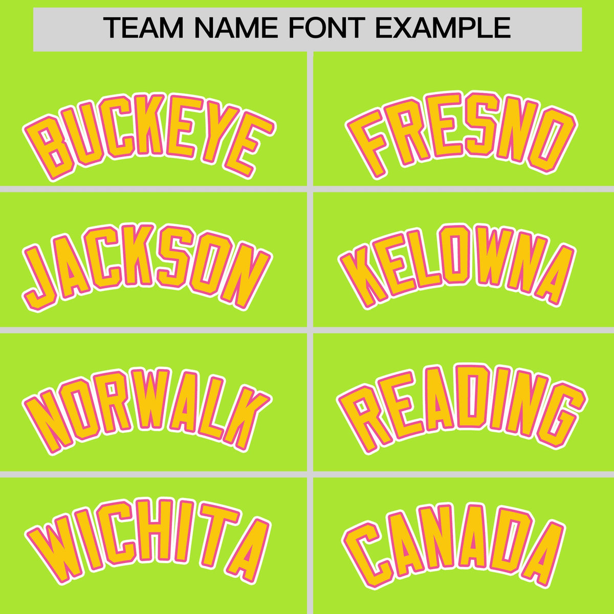 Custom Neon Creen Classic Style Stitched Sports Uniform Personalized For Teams Lightweight Baseball Jersey| KXKSHOP
