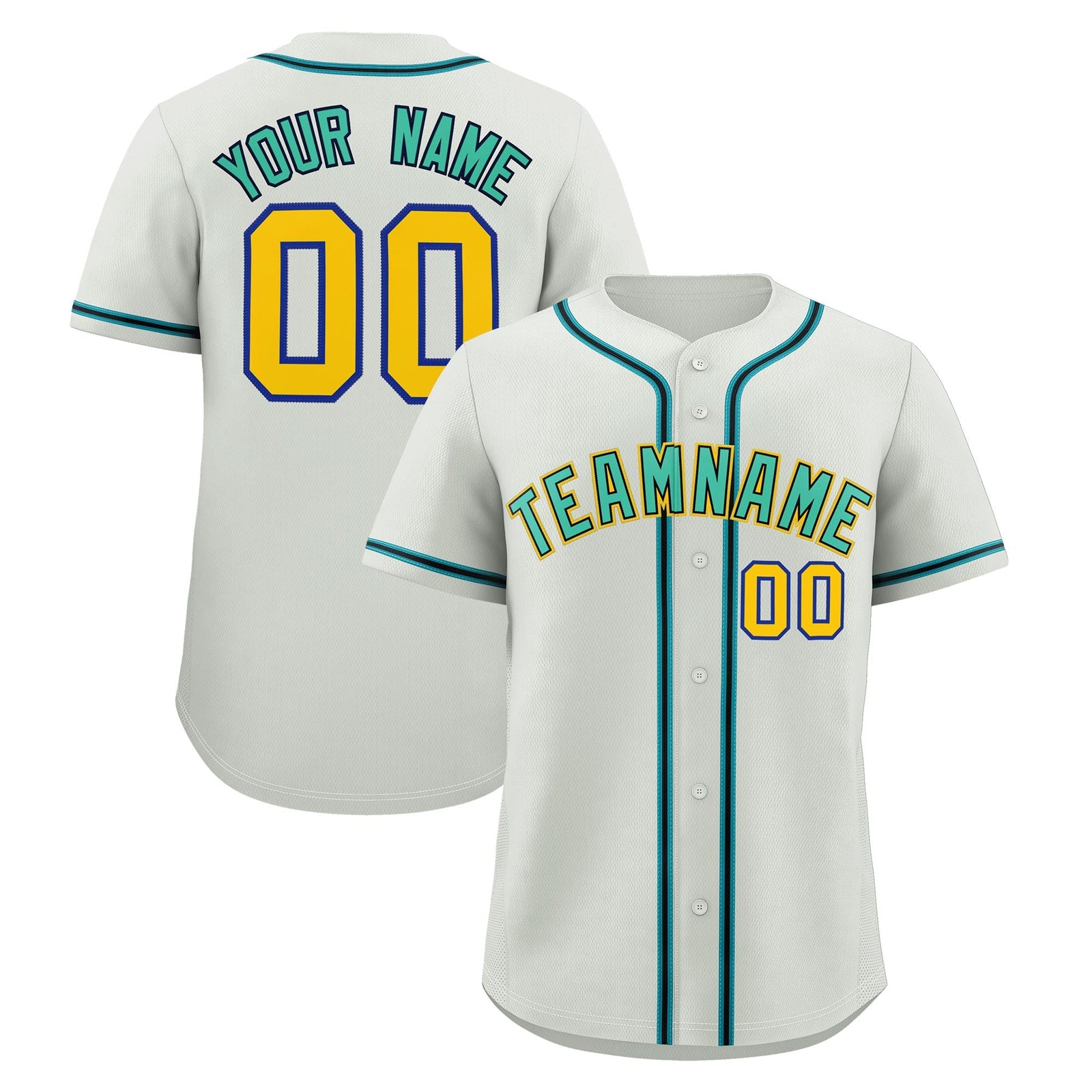 Custom Light Gray Classic Style Stitched Sports Uniform Personalized For Teams Lightweight Baseball Jersey| KXKSHOP