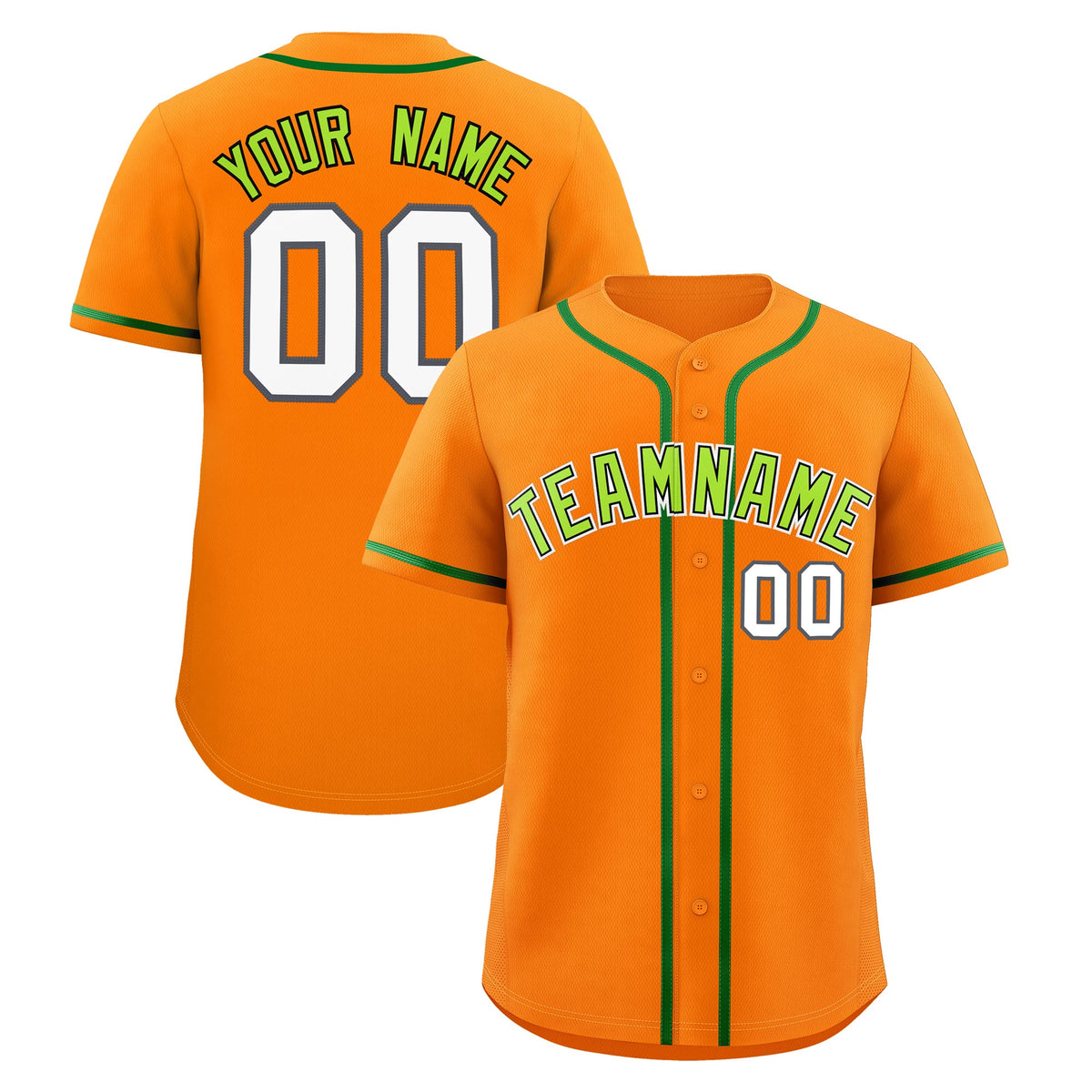 Custom Orange Classic Style Stitched Sports Uniform Personalized For Teams Lightweight Baseball Jersey| KXKSHOP