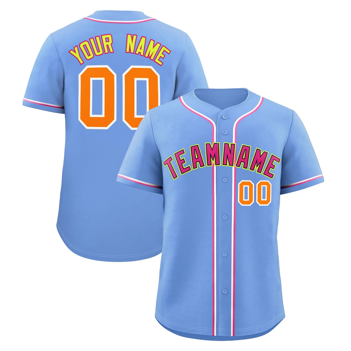 Custom Light Blue Classic Style Stitched Sports Uniform Personalized For Teams Lightweight Baseball Jersey| KXKSHOP