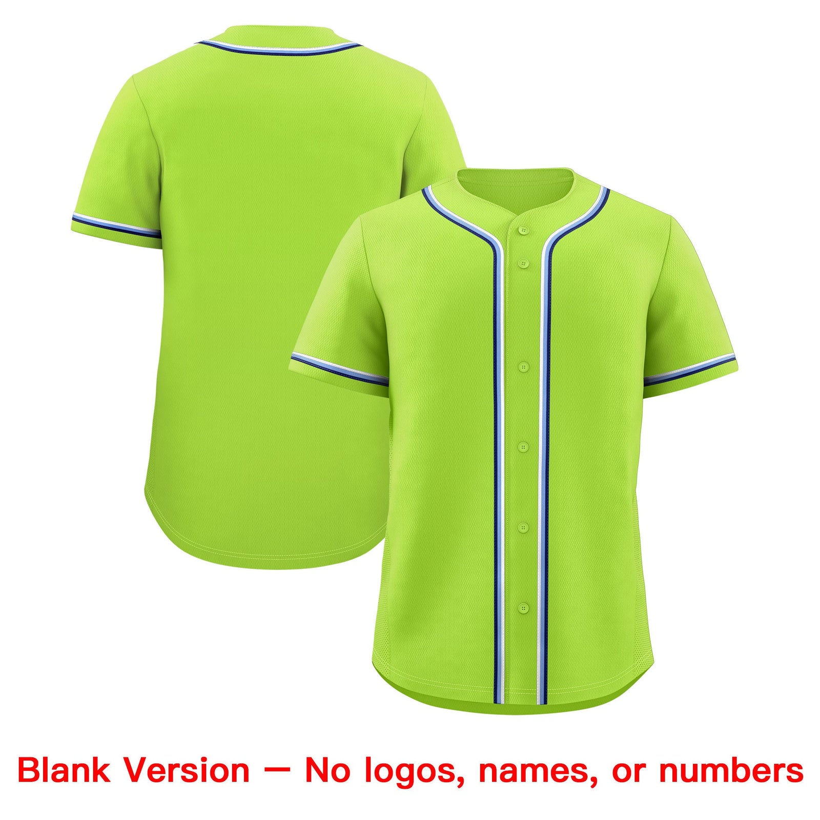 Custom Neon Green Classic Style Stitched Sports Uniform Personalized For Teams Quick Dry Baseball Jersey| KXKSHOP