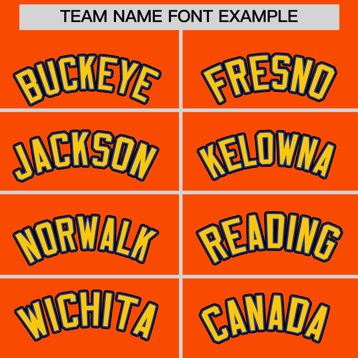 Custom Orange Classic Style Stitched Sports Uniform Personalized For Teams Quick Dry Baseball Jersey| KXKSHOP