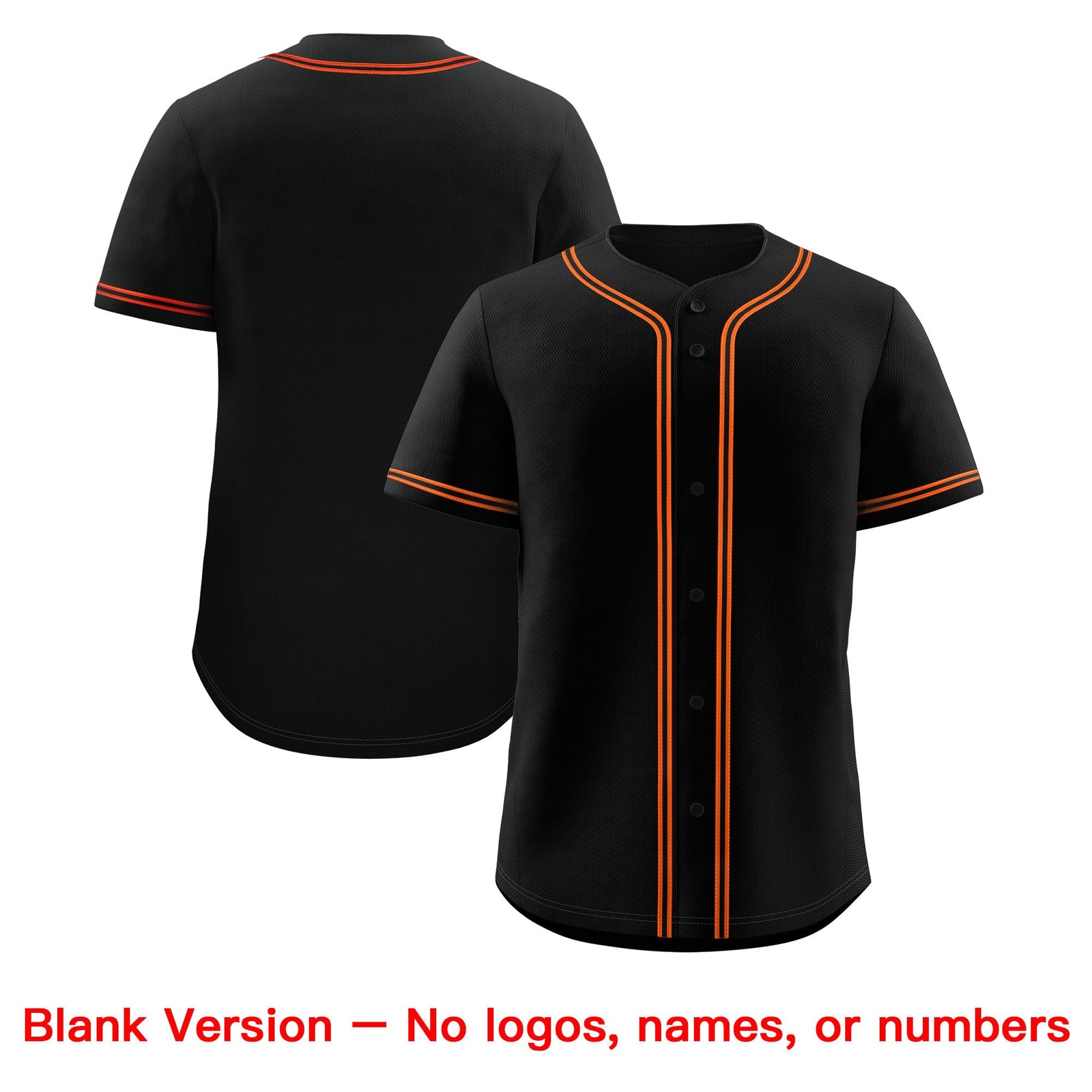 Custom Black Classic Style Stitched Sports Uniform Personalized For Teams Lightweight Baseball Jersey| KXKSHOP