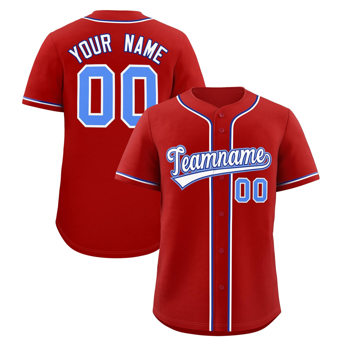 Custom Red Classic Style Stitched Sports Uniform Personalized For Teams Quick Dry Baseball Jersey| KXKSHOP
