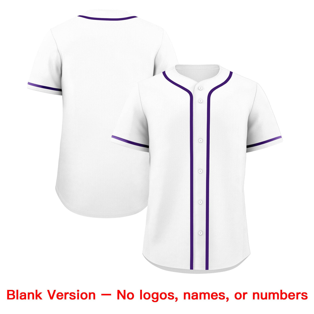 Custom White Classic Style Stitched Sports Uniform Personalized For Teams Lightweight Baseball Jersey| KXKSHOP