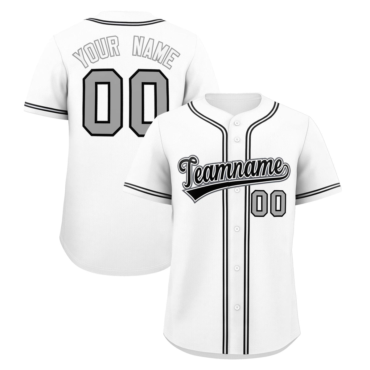 Custom White Classic Style Stitched Sports Uniform Personalized For Teams Quick Dry Baseball Jersey| KXKSHOP