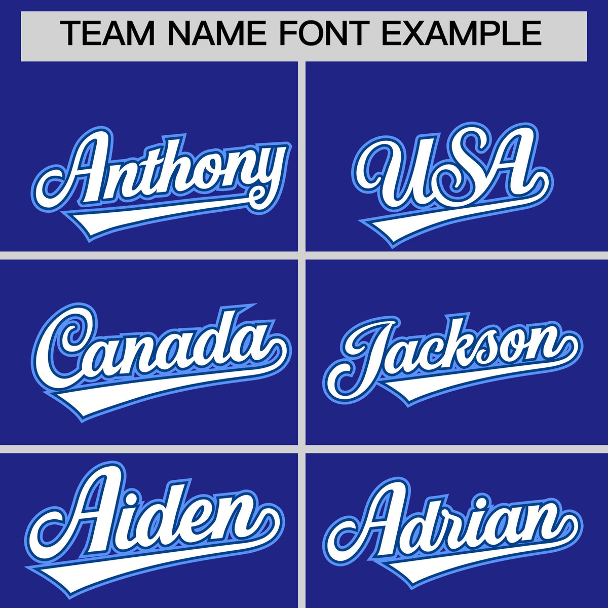 Custom Royal Classic Style Stitched Sports Uniform Personalized For Teams Quick Dry Baseball Jersey| KXKSHOP