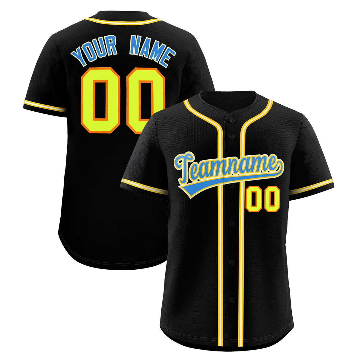 Custom Black Classic Style Stitched Sports Uniform Personalized For Teams Quick Dry Baseball Jersey| KXKSHOP