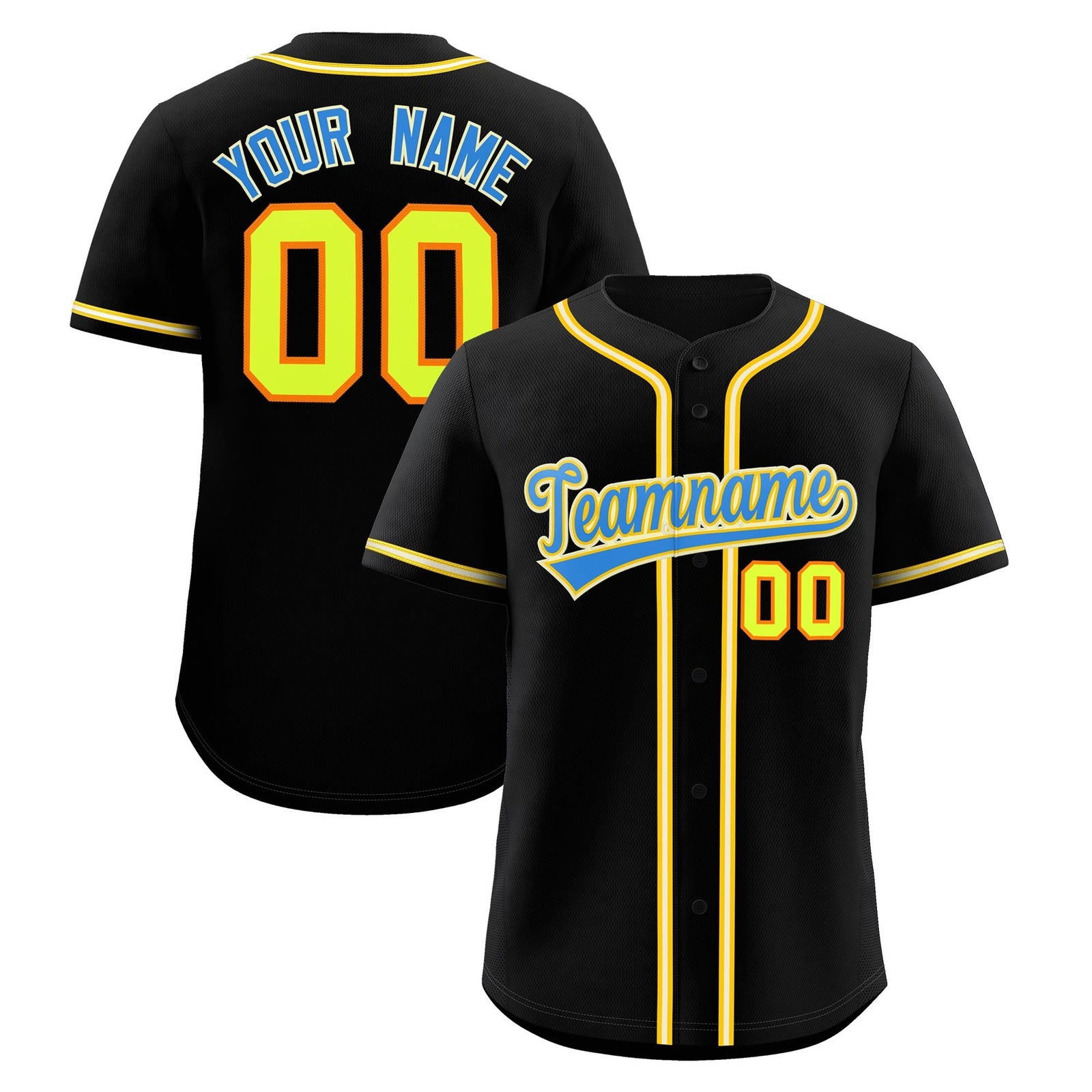 Custom Black Classic Style Stitched Sports Uniform Personalized For Teams Quick Dry Baseball Jersey| KXKSHOP