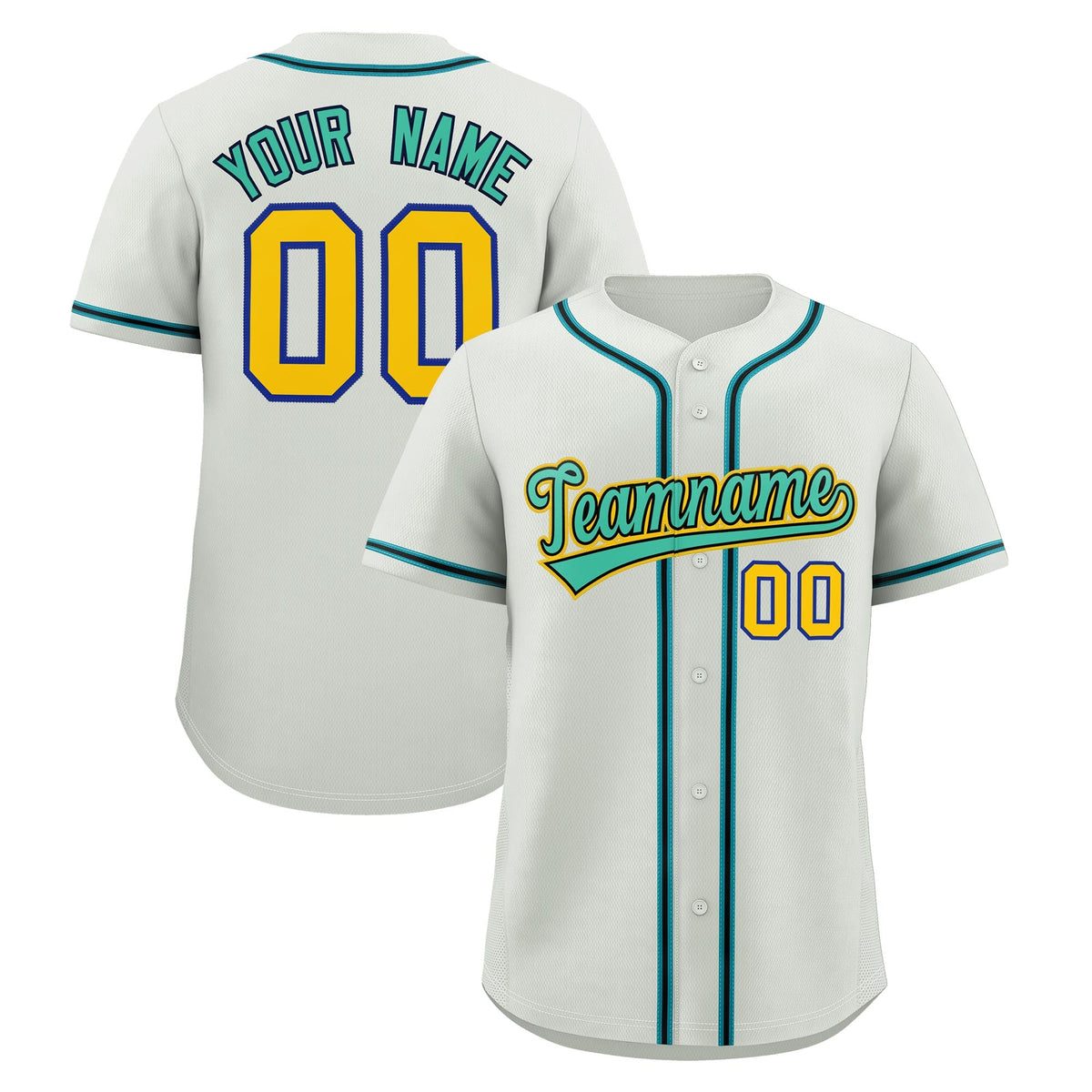 Custom Light Gray Classic Style Stitched Sports Uniform Personalized For Teams Lightweight Baseball Jersey| KXKSHOP