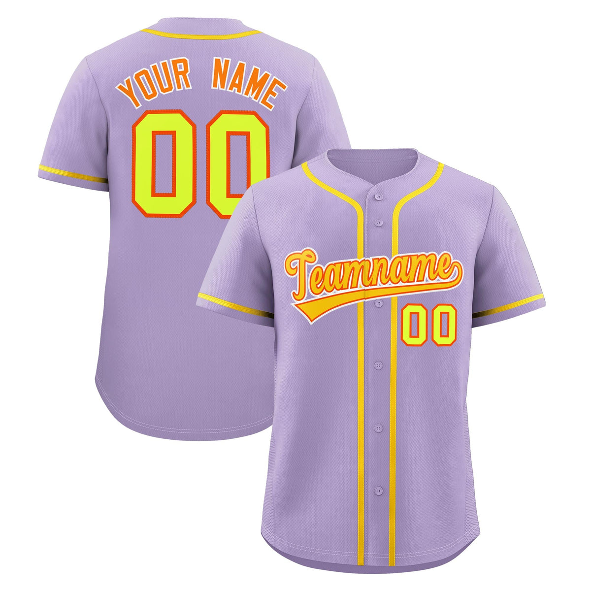 Custom Light Purple Classic Style Stitched Sports Uniform Personalized For Teams Lightweight Baseball Jersey| KXKSHOP
