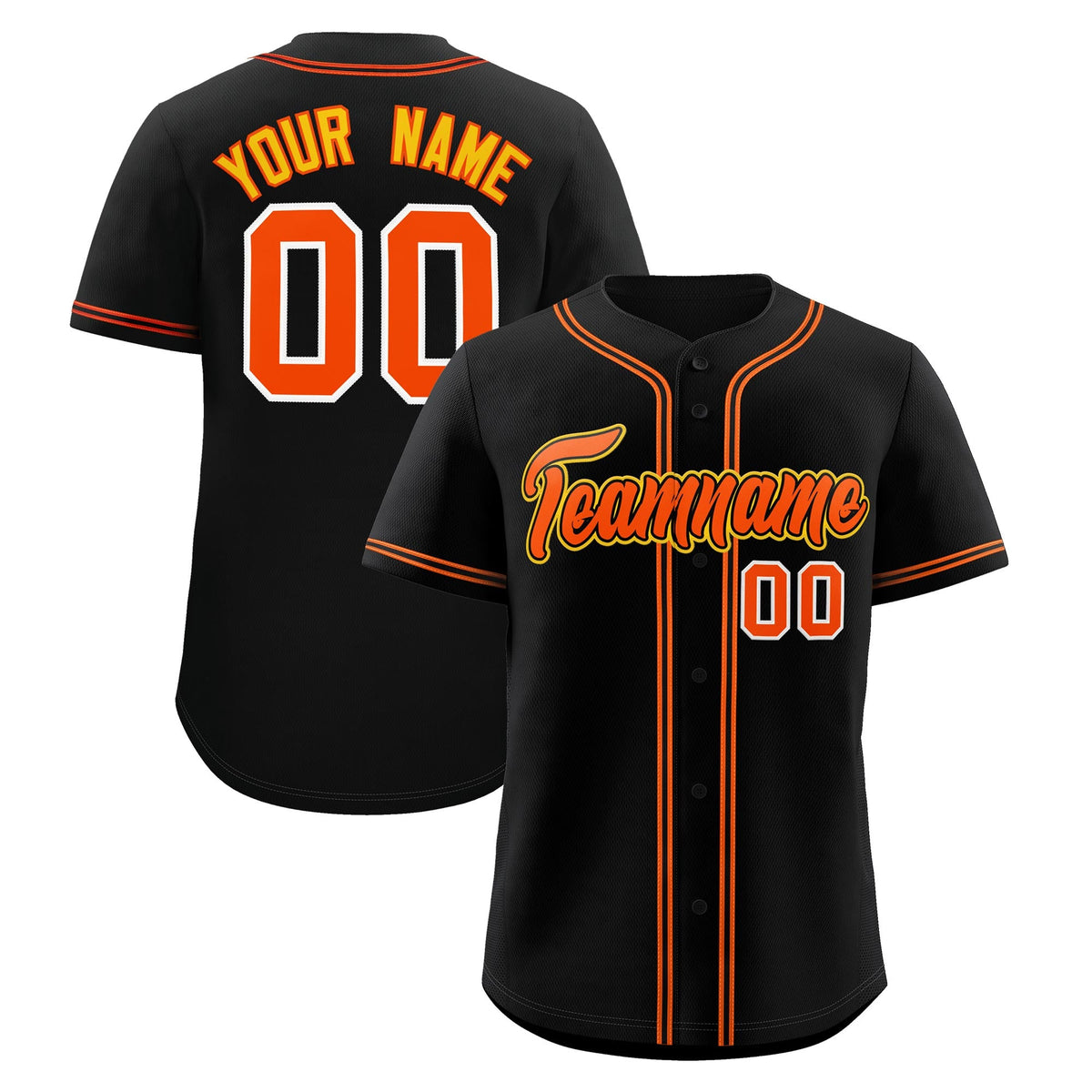 Custom Black Classic Style Stitched Sports Uniform Personalized For Teams Lightweight Baseball Jersey| KXKSHOP
