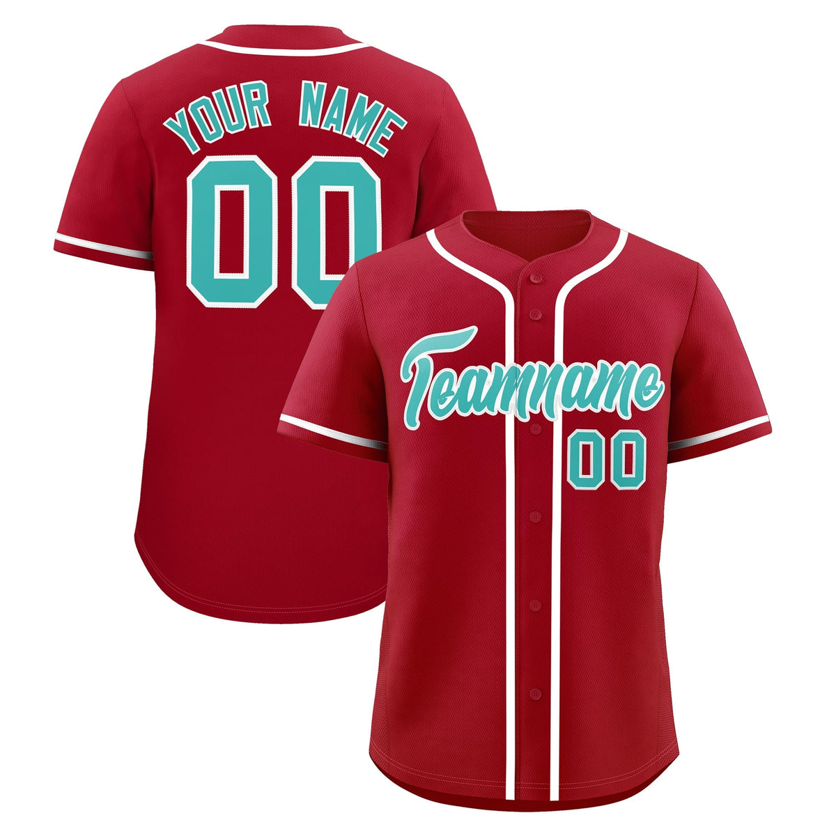 Custom Red Classic Style Stitched Sports Uniform Personalized For Teams Quick Dry Baseball Jersey| KXKSHOP