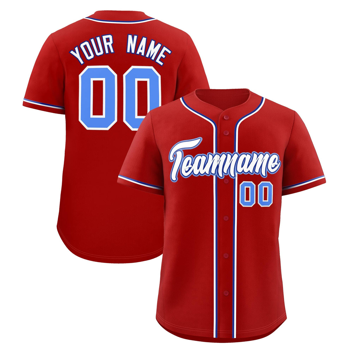 Custom Red Classic Style Stitched Sports Uniform Personalized For Teams Quick Dry Baseball Jersey| KXKSHOP
