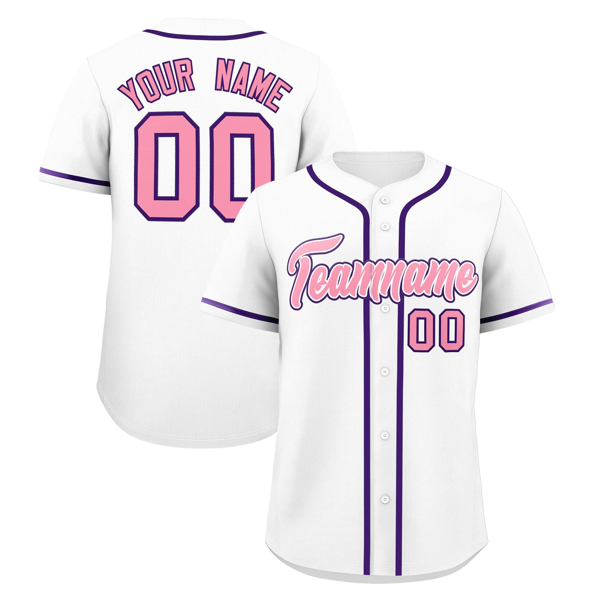 Custom White Classic Style Stitched Sports Uniform Personalized For Teams Lightweight Baseball Jersey| KXKSHOP