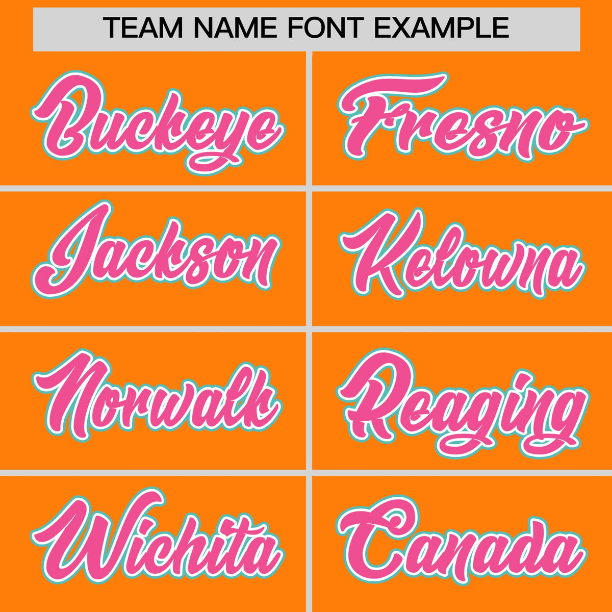 Custom Orange Classic Style Stitched Sports Uniform Personalized For Teams Quick Dry Baseball Jersey| KXKSHOP