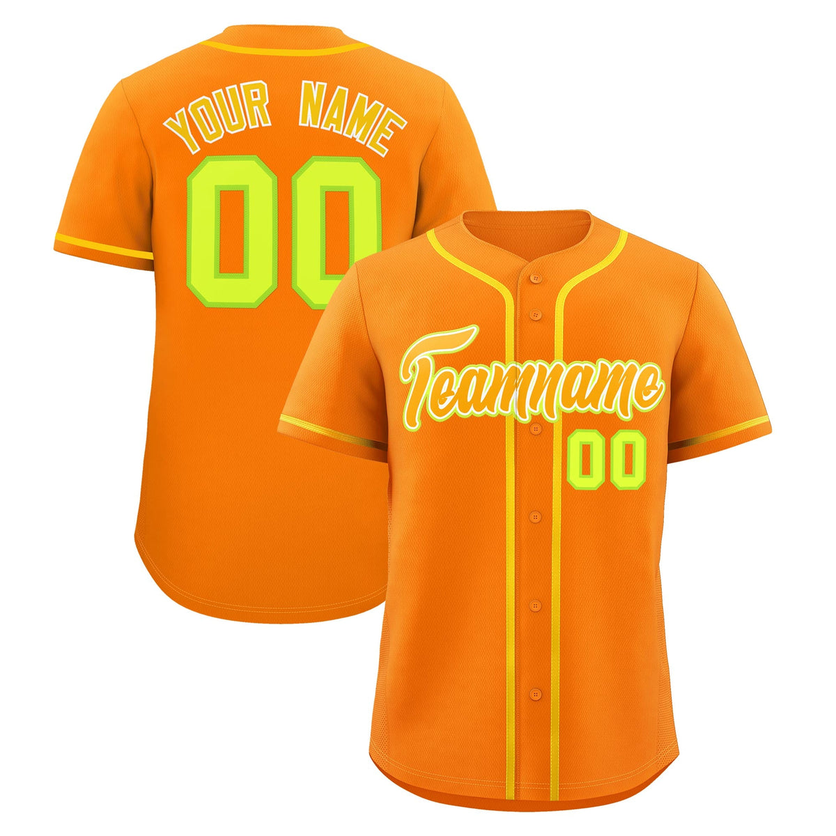 Custom Orange Classic Style Stitched Sports Uniform Personalized For Teams Lightweight Baseball Jersey| KXKSHOP