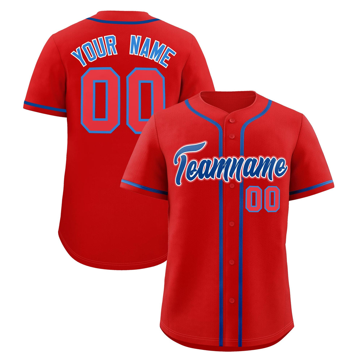 Custom Red Classic Style Stitched Sports Uniform Personalized For Teams Quick Dry Baseball Jersey| KXKSHOP
