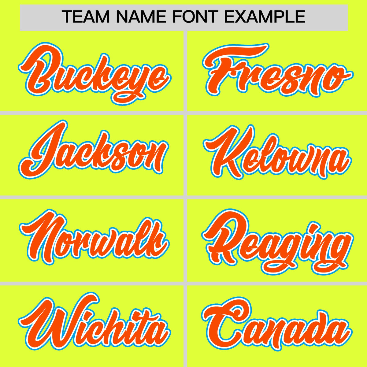 Custom Fluorescent Green Classic Style Stitched Sports Uniform Personalized For Teams Lightweight Baseball Jersey| KXKSHOP