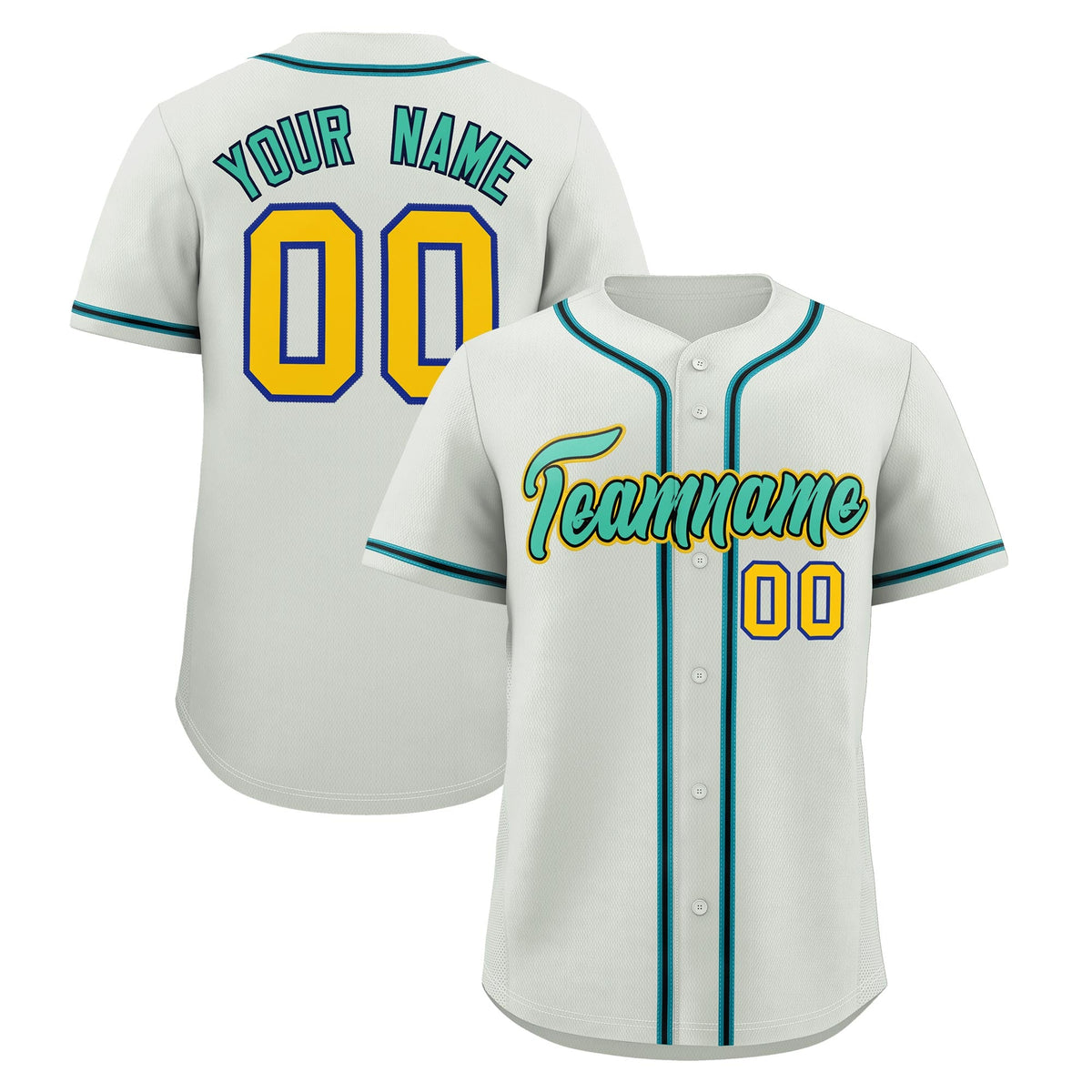 Custom Light Gray Classic Style Stitched Sports Uniform Personalized For Teams Lightweight Baseball Jersey| KXKSHOP