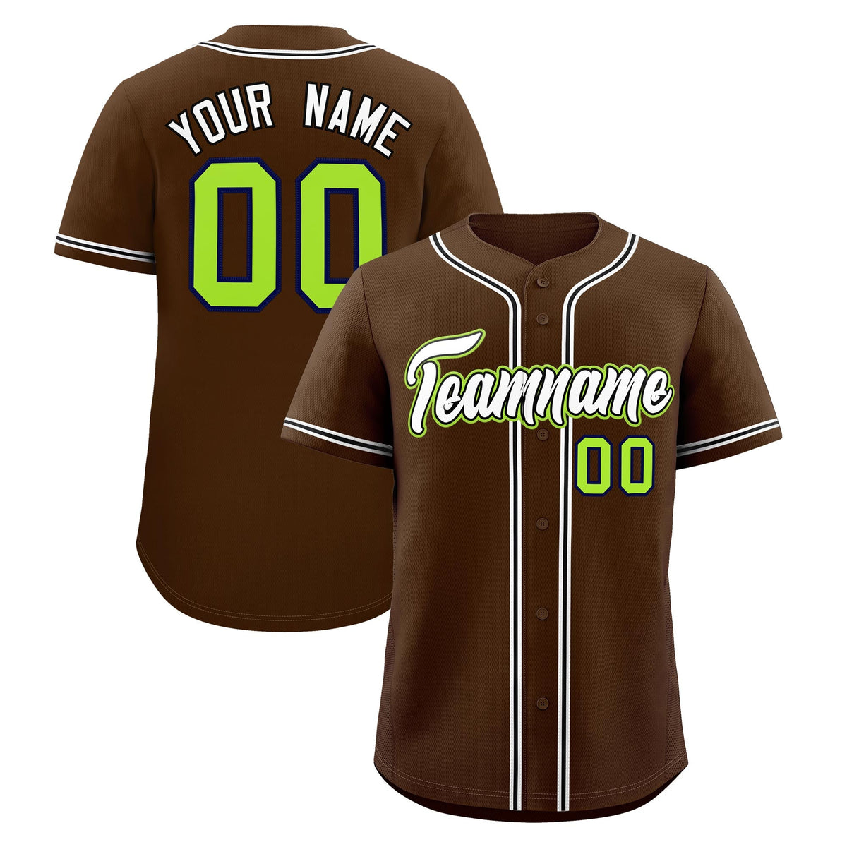Custom Brown Classic Style Stitched Sports Uniform Personalized For Teams Lightweight Baseball Jersey| KXKSHOP
