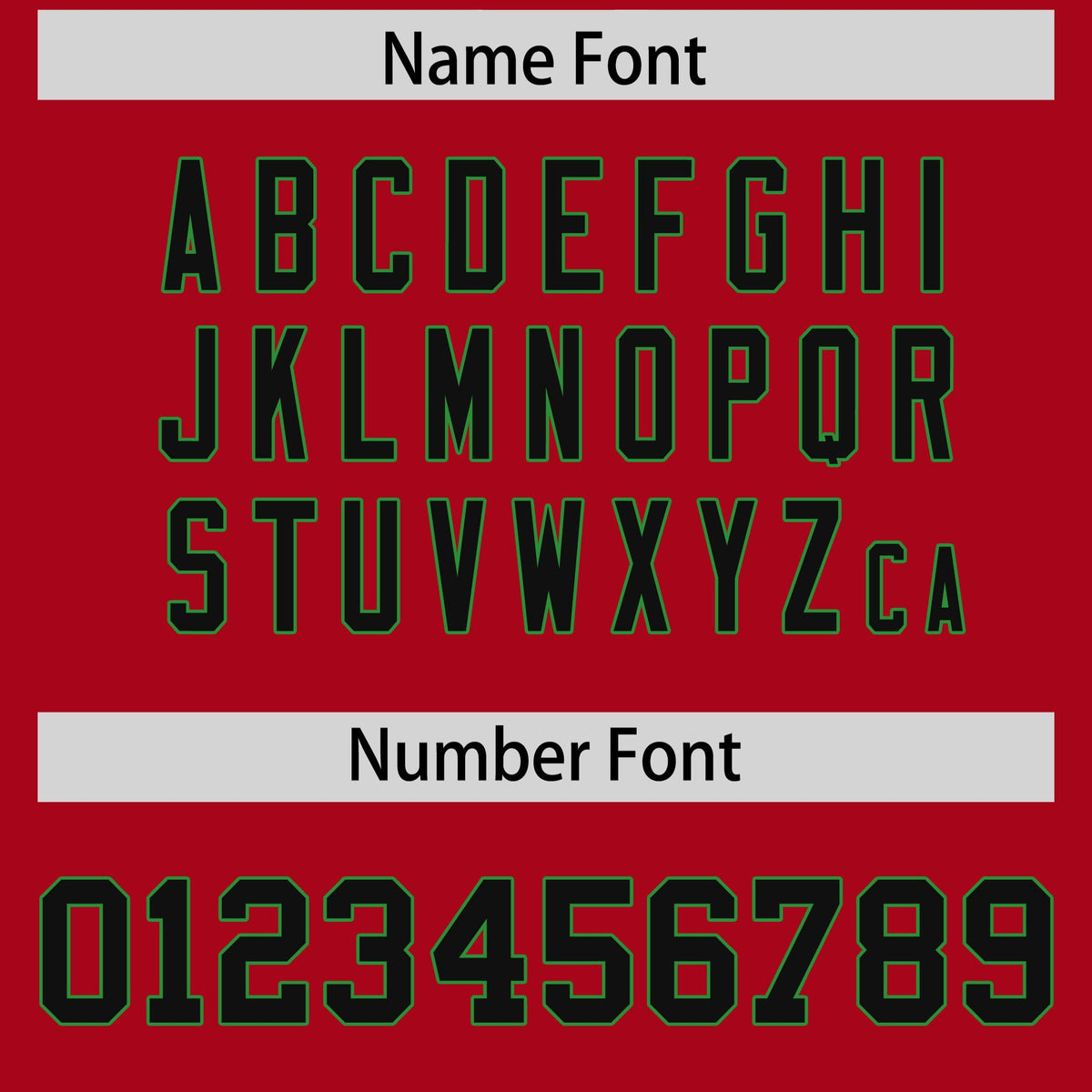 Custom Red Kelly Green Baroque Style Personalized Baseball Jersey