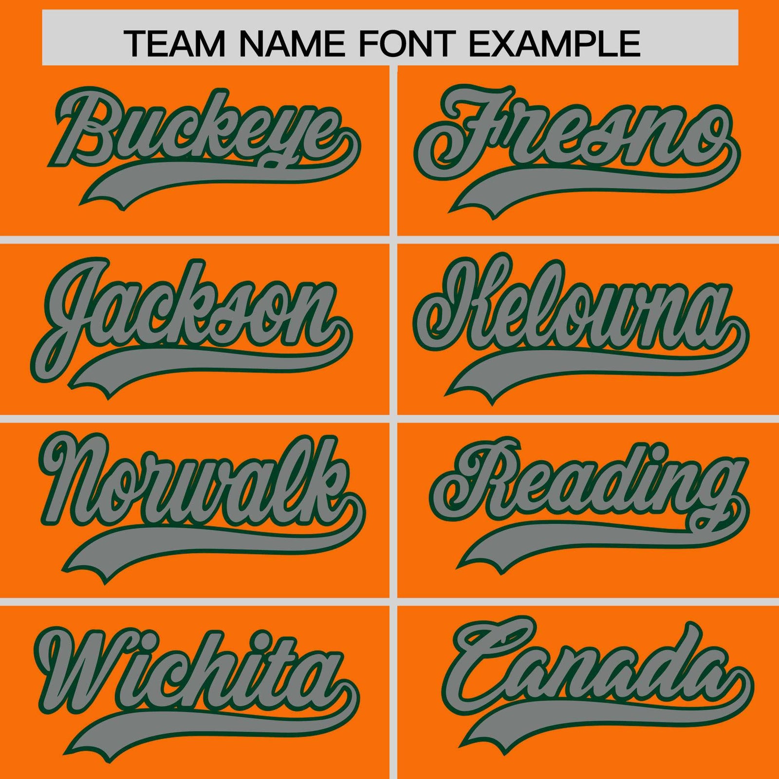 Custom Orange Green Baroque Style Personalized Baseball Jersey