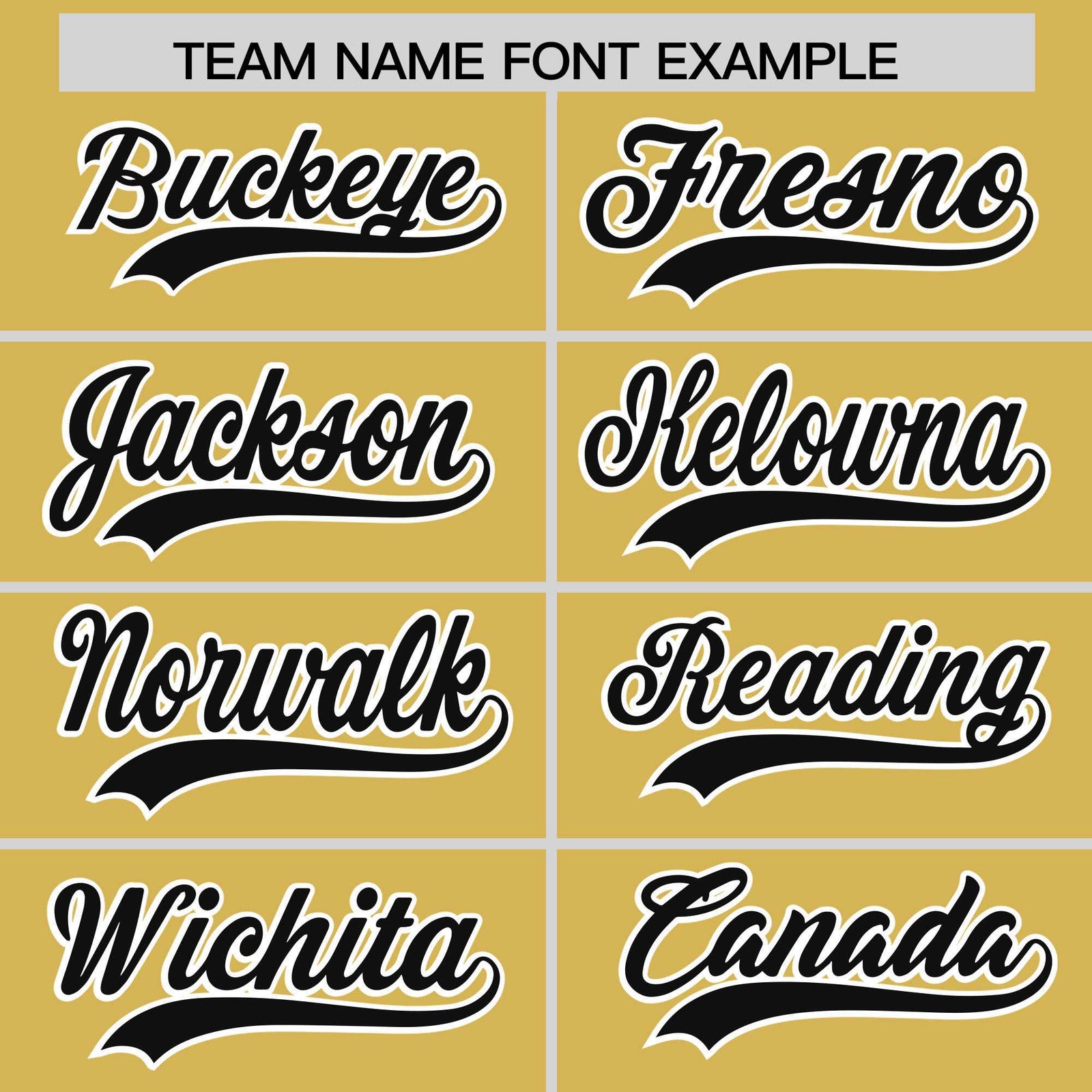 Custom Old Gold White Baroque Style Personalized Baseball Jersey