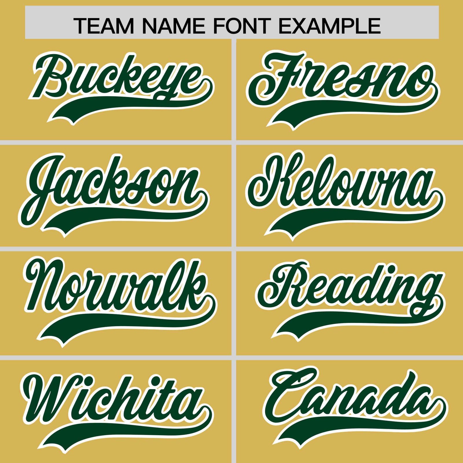 Custom Old Gold Green Baroque Style Personalized Baseball Jersey