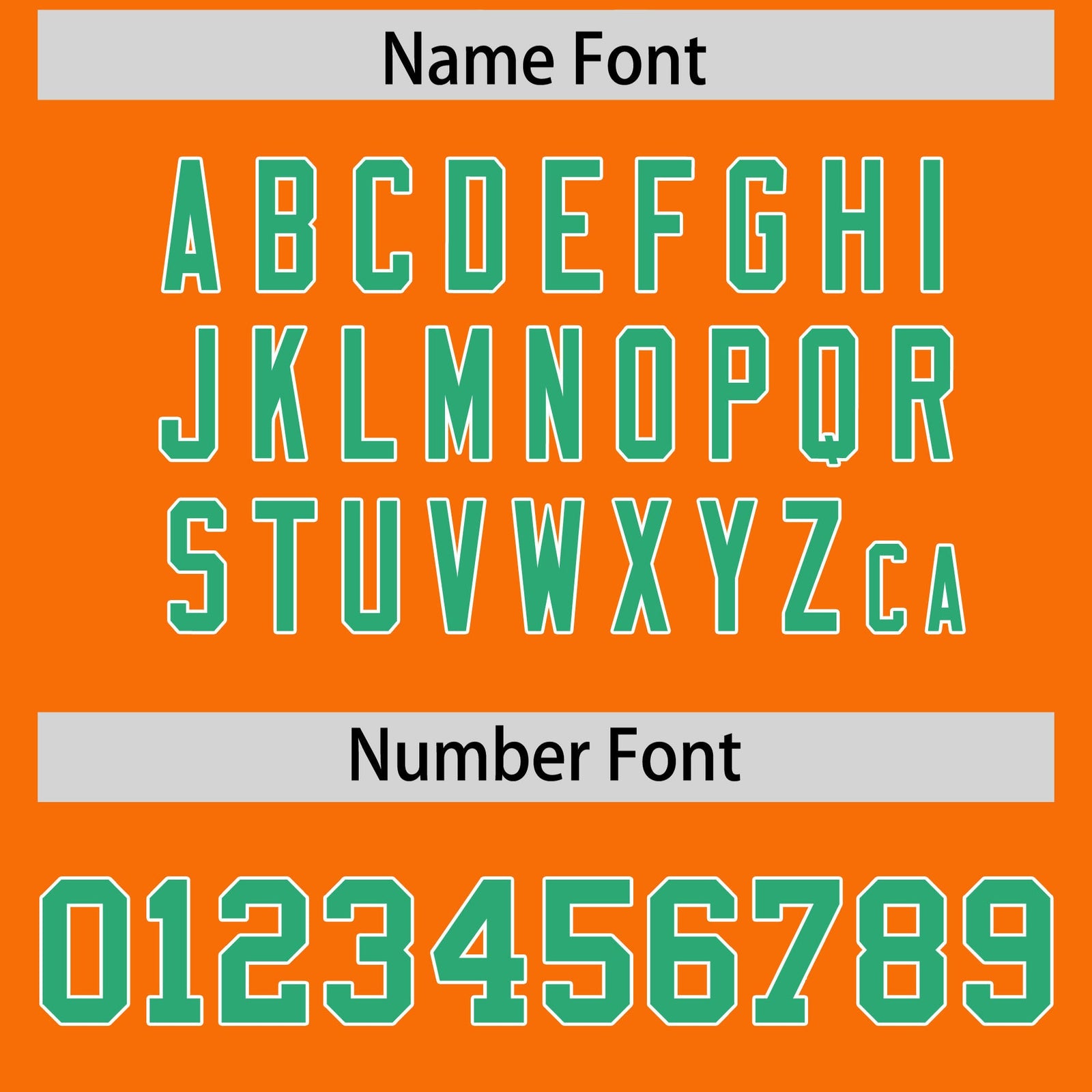 Custom Orange Bright Green Baroque Style Personalized Baseball Jersey