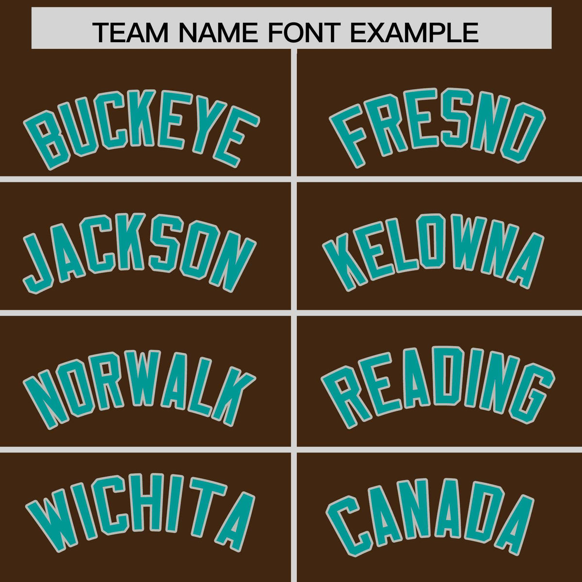 Custom Brown Teal Baroque Style Personalized Baseball Jersey