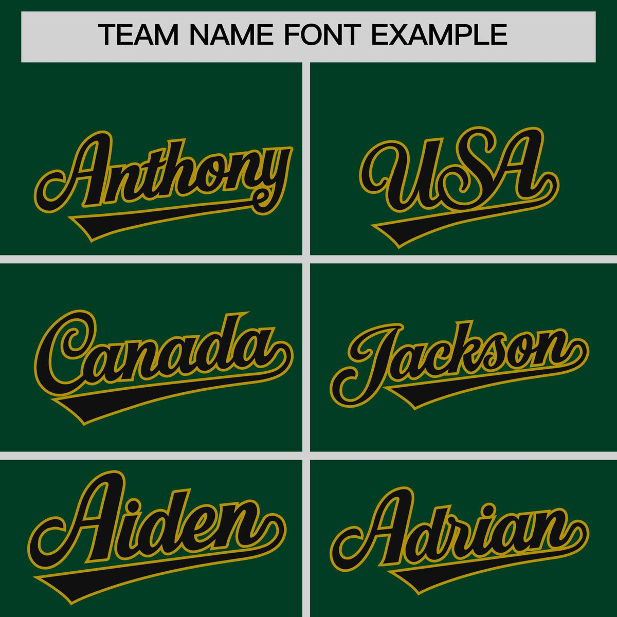 Custom Green Old Gold Baroque Style Personalized Baseball Jersey