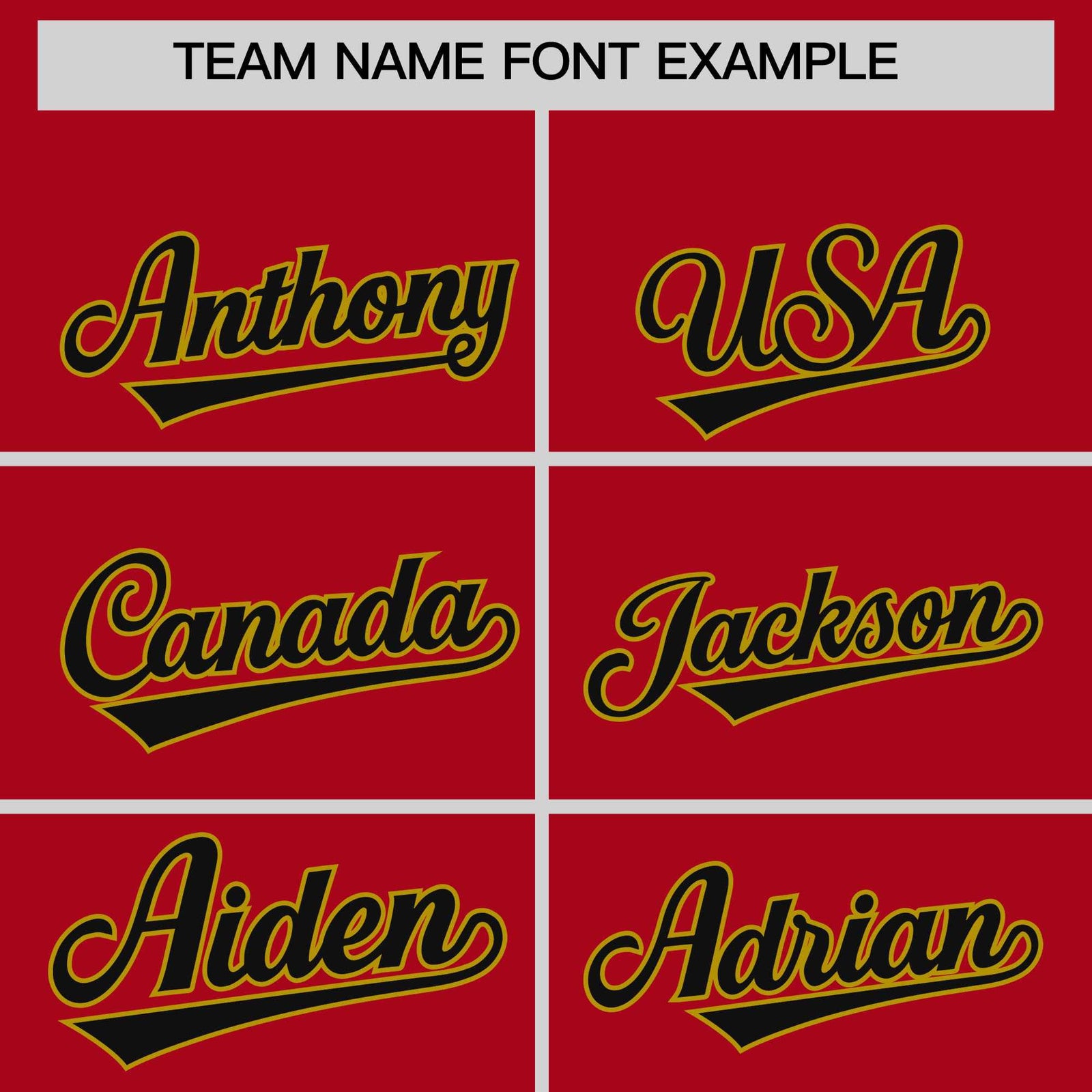 Custom Red Old Gold Baroque Style Personalized Baseball Jersey