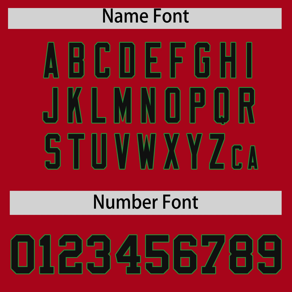 Custom Red Kelly Green Baroque Style Personalized Baseball Jersey