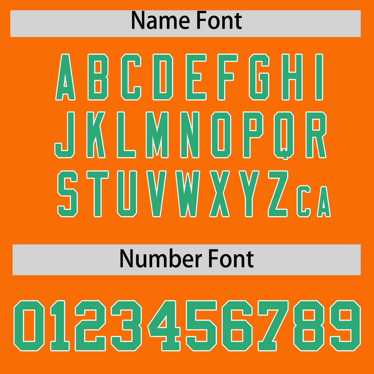 Custom Orange Bright Green Baroque Style Personalized Baseball Jersey