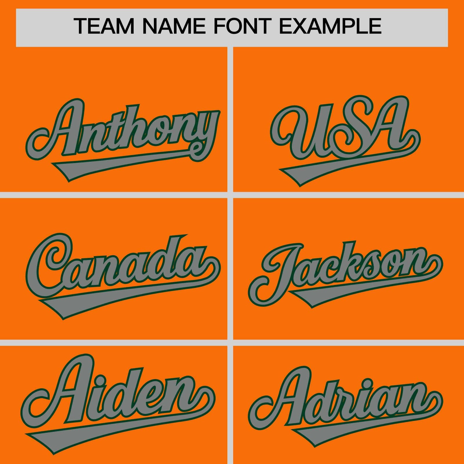 Custom Orange Green Baroque Style Personalized Baseball Jersey