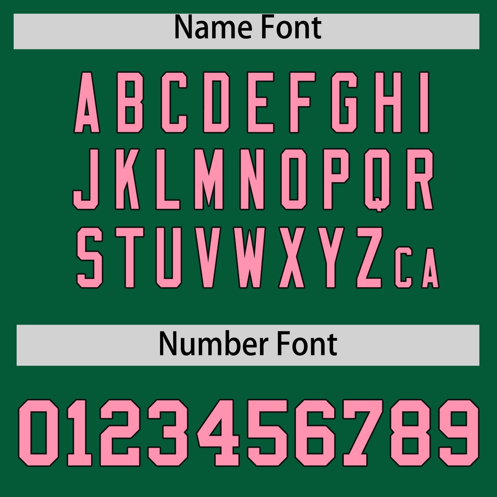 Custom Kelly Green Light Pink Baroque Style Personalized Baseball Jersey