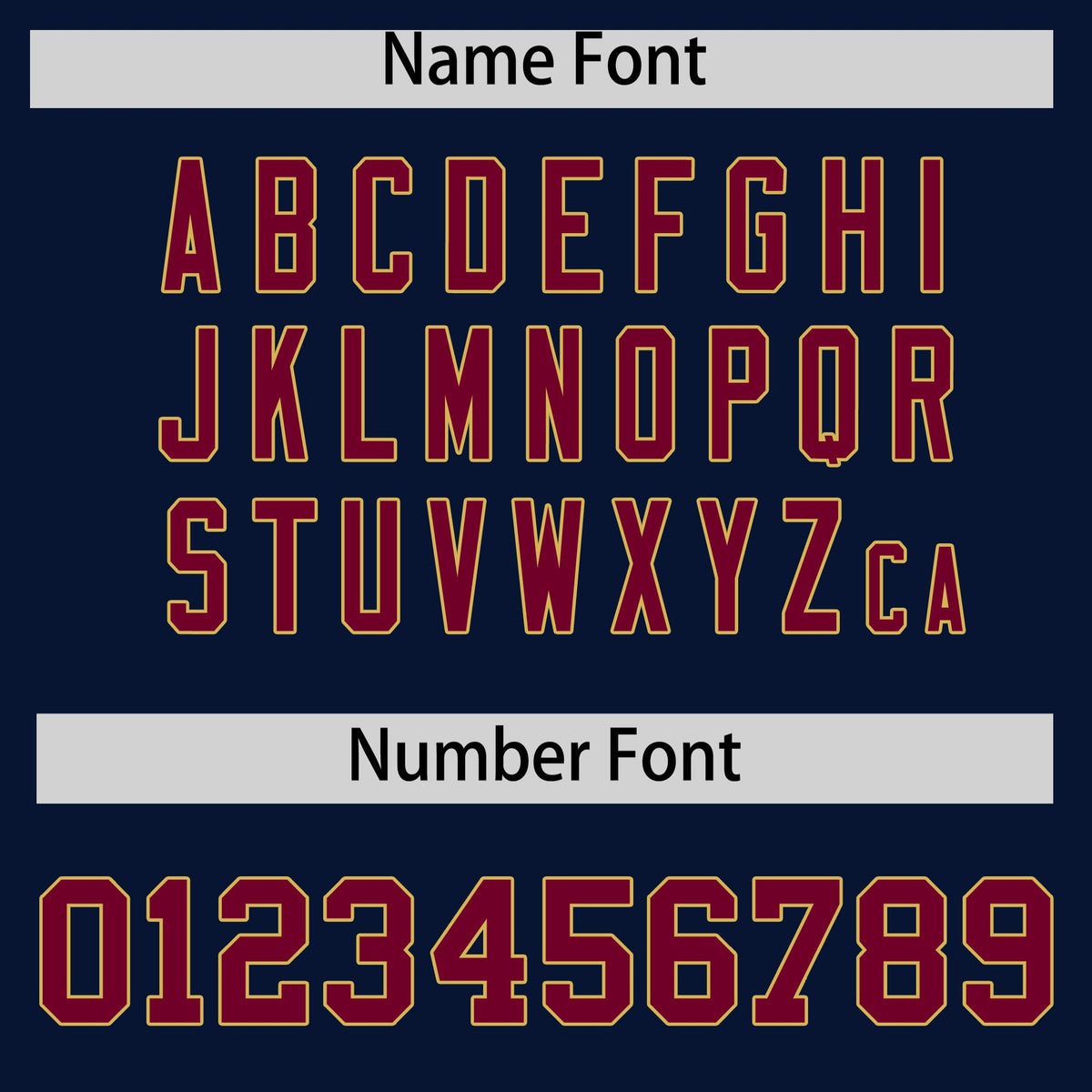 Custom Navy Old Gold Baroque Style Personalized Baseball Jersey