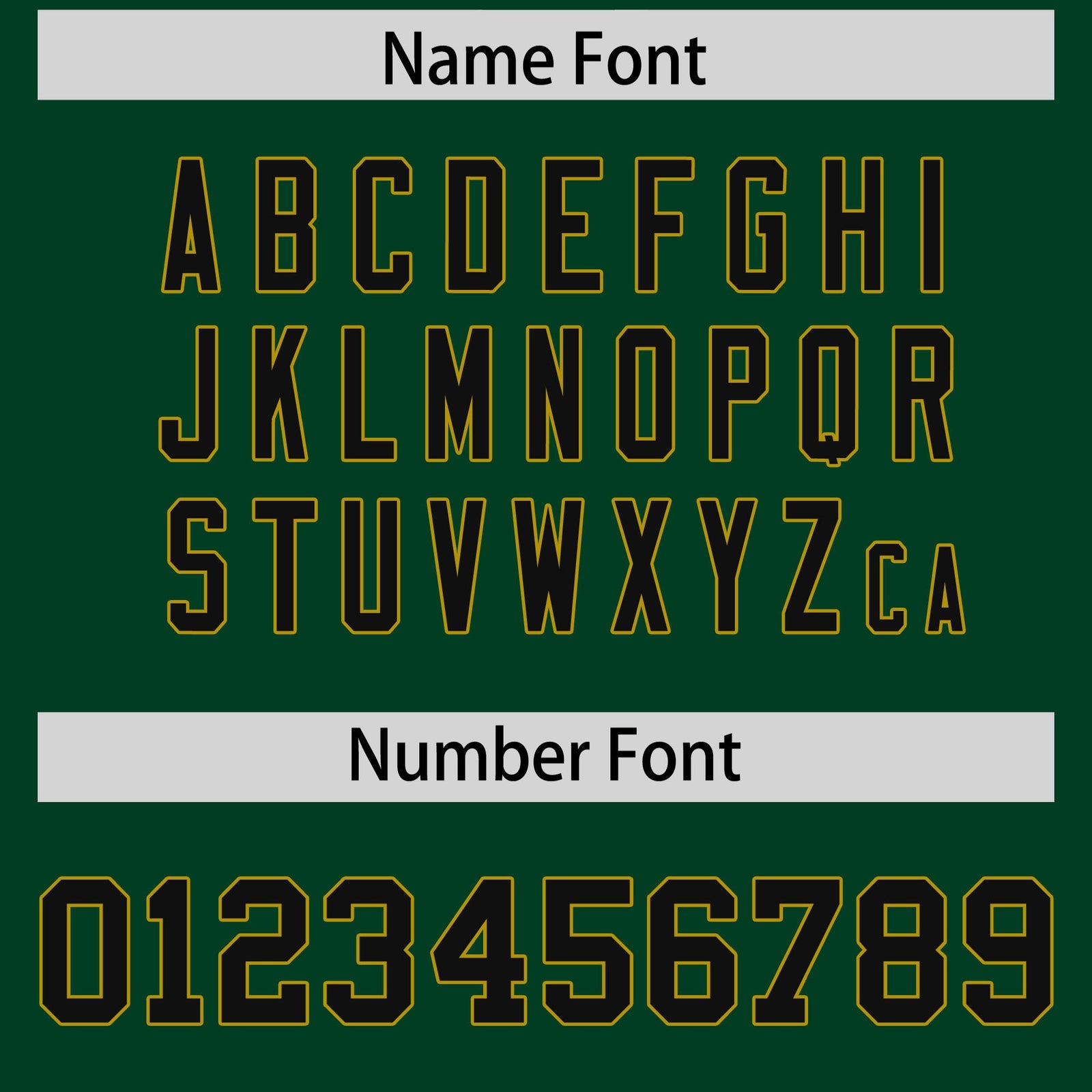 Custom Green Old Gold Baroque Style Personalized Baseball Jersey