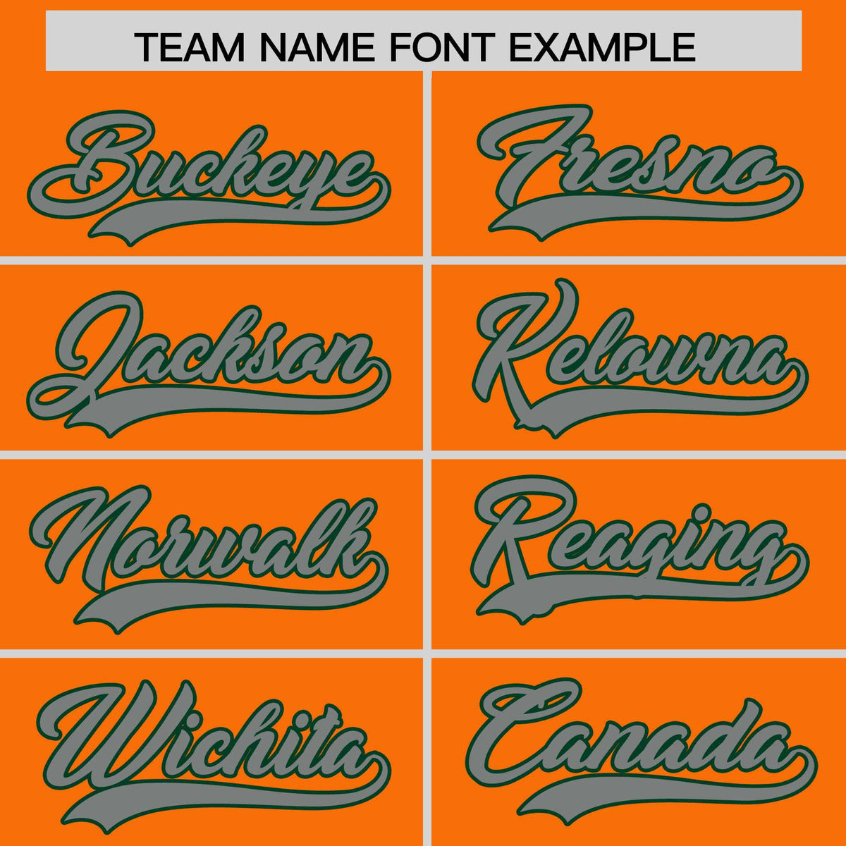 Custom Orange Green Baroque Style Personalized Baseball Jersey