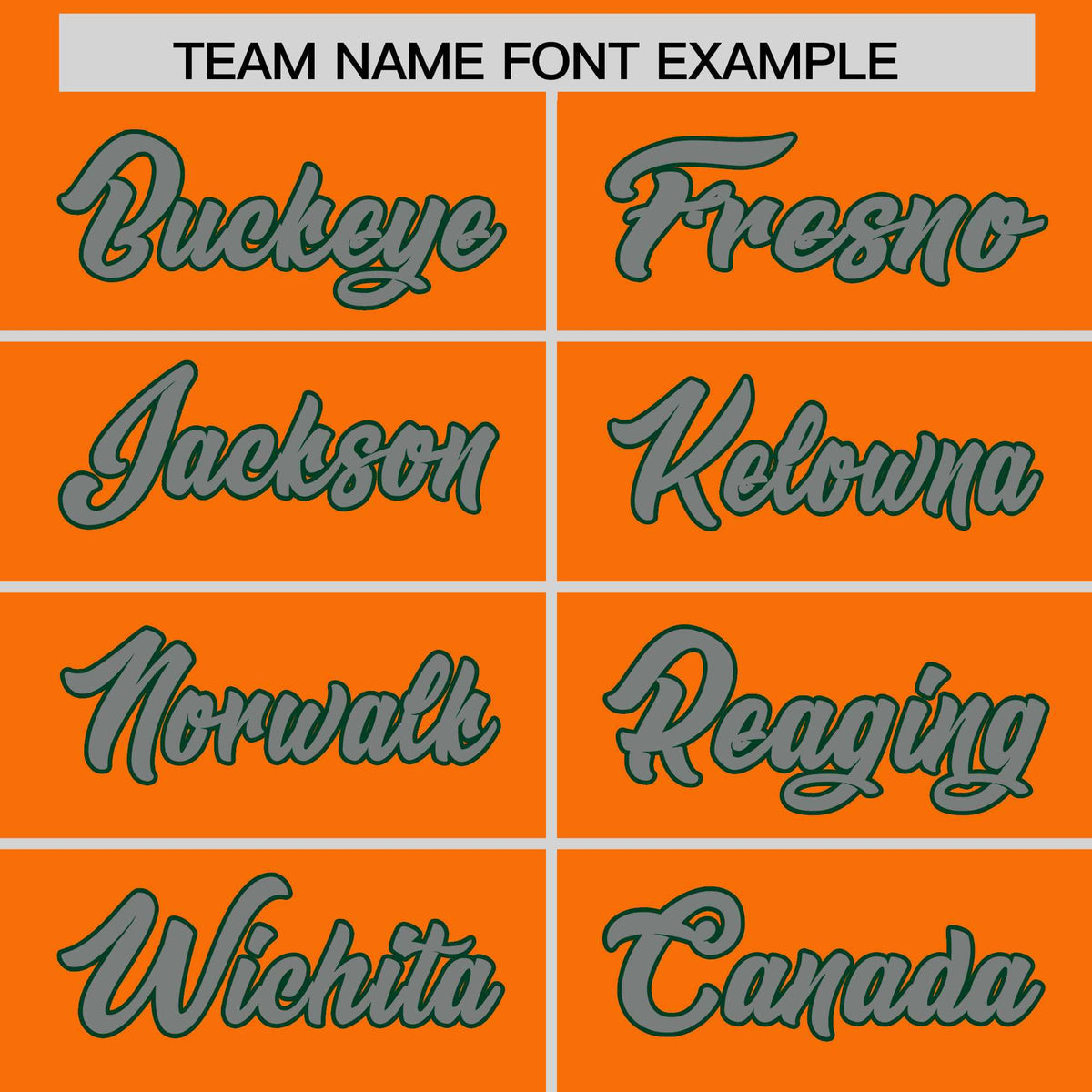 Custom Orange Green Baroque Style Personalized Baseball Jersey