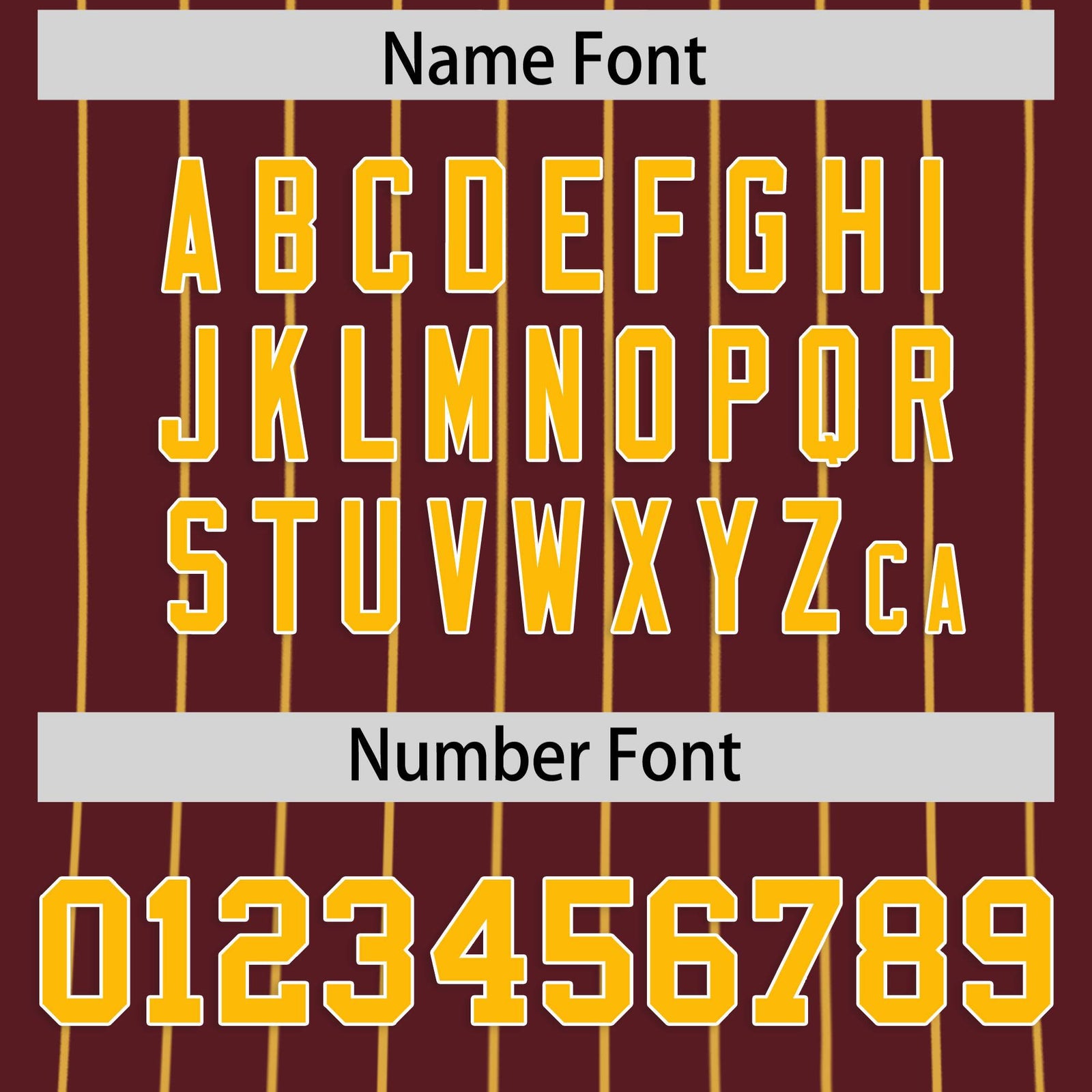 Custom Burgundy Yellow Stripe Fashion Authentic Baseball Jersey