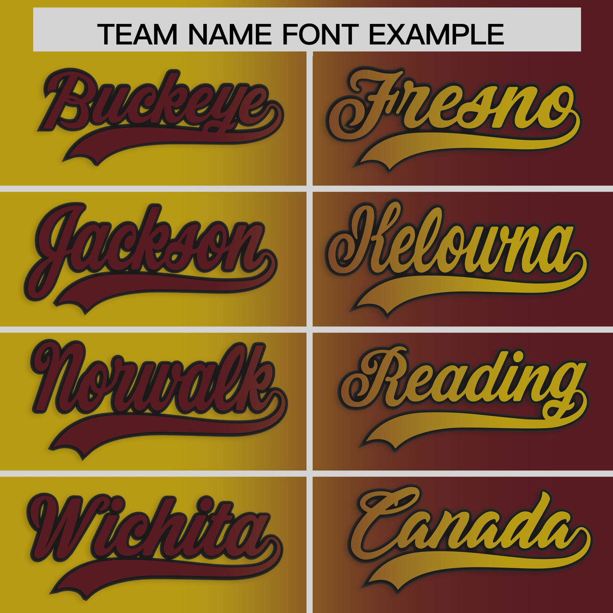 Custom Old Gold Burgundy Two Tone Gradient Fashion Authentic Baseball Jersey