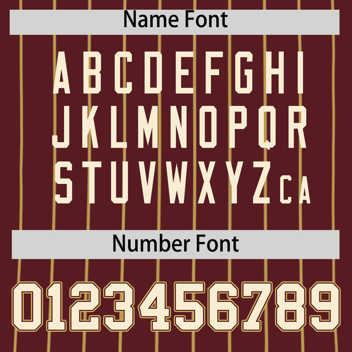 Custom Burgundy Old Gold Stripe Fashion Authentic Baseball Jersey