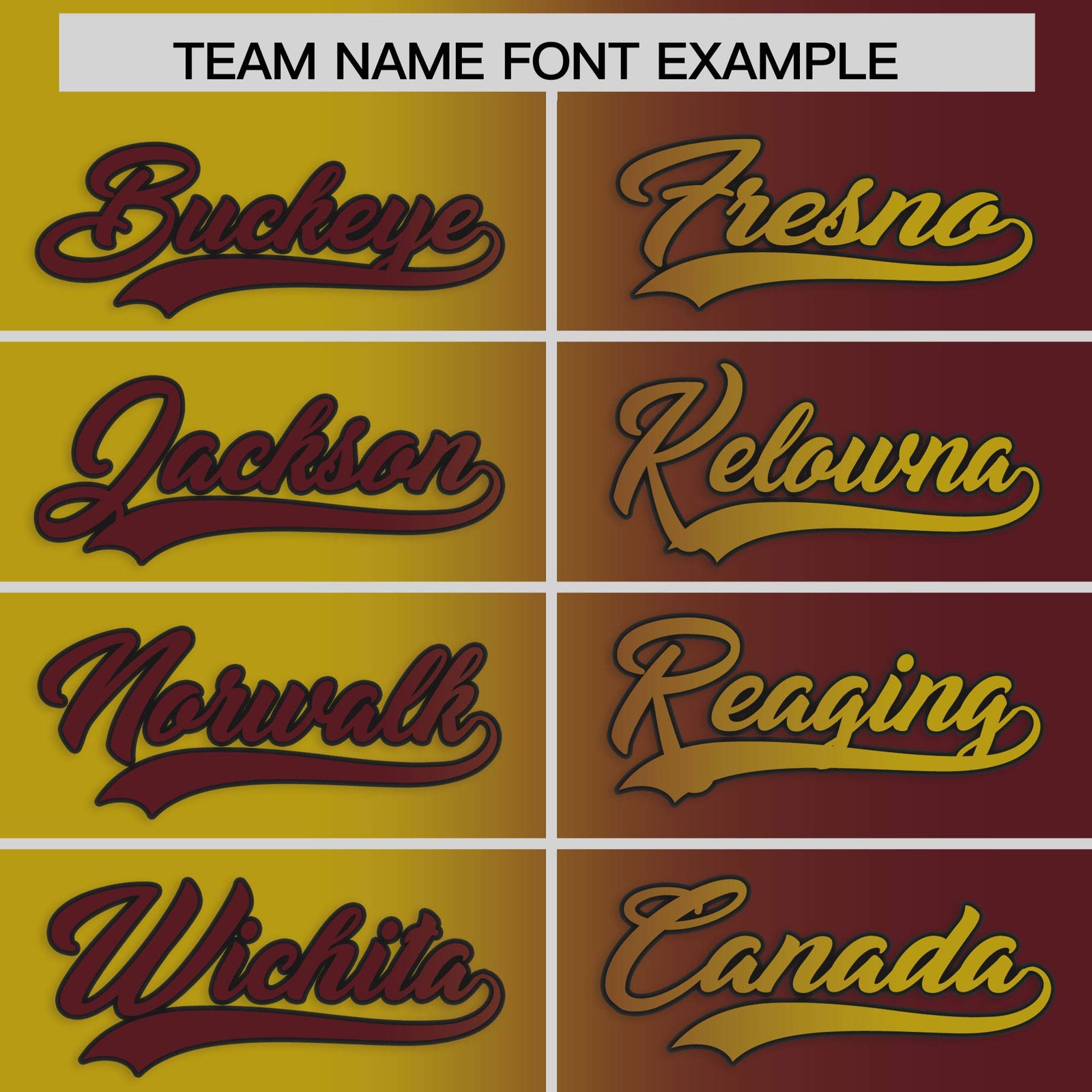 Custom Old Gold Burgundy Two Tone Gradient Fashion Authentic Baseball Jersey