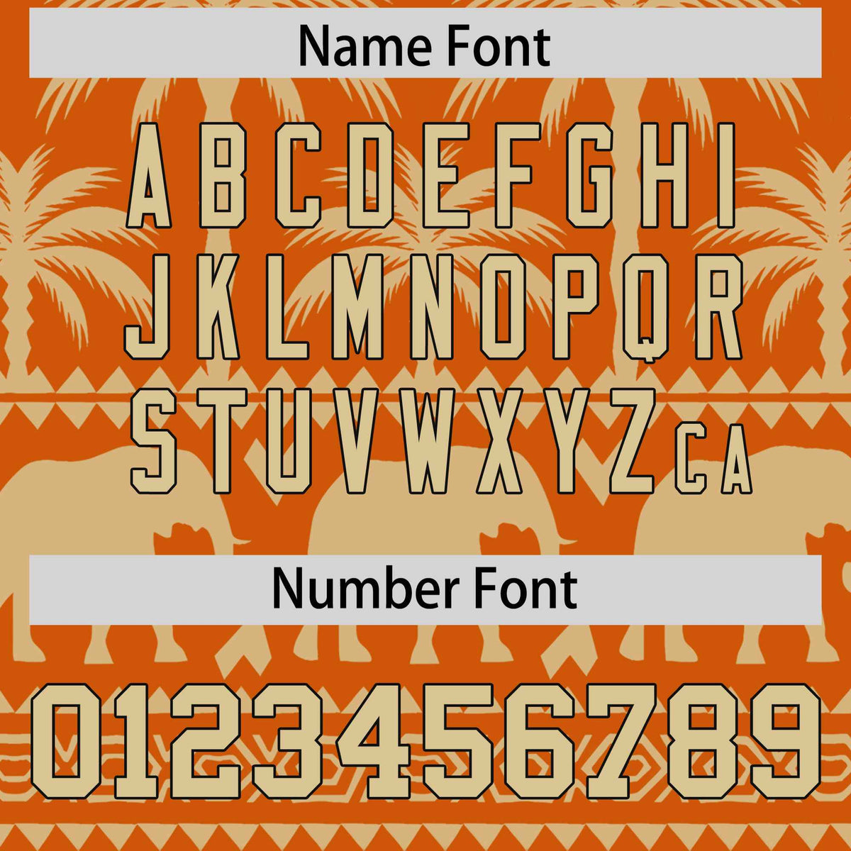 Custom Texas Orange Old Gold Graffiti Pattern Personalized Bossinia Style Authentic Baseball Jersey